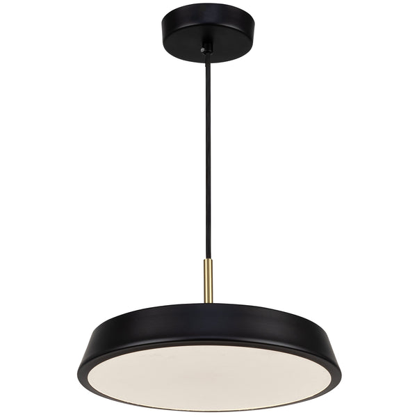 Lexi LED Pendant Light Small Black By Artcraft