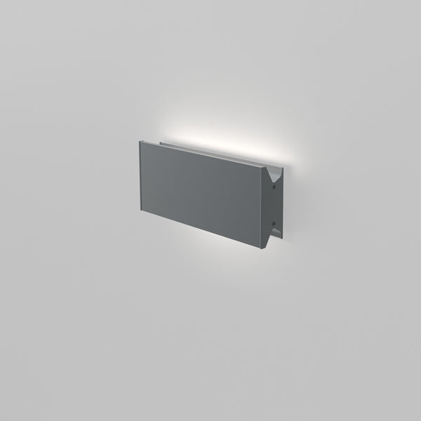 Lineaflat Wall Ceiling Light Mono Dual Textured Anthracite Powder Coat By CDL