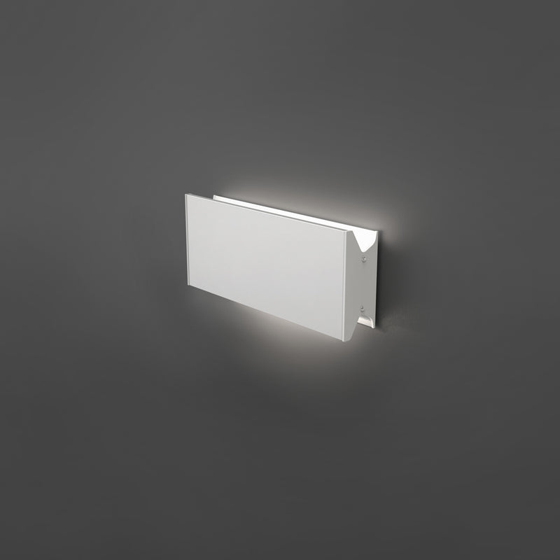 Lineaflat Wall Ceiling Light Mono Mini Textured White Powder Coat By CDL
