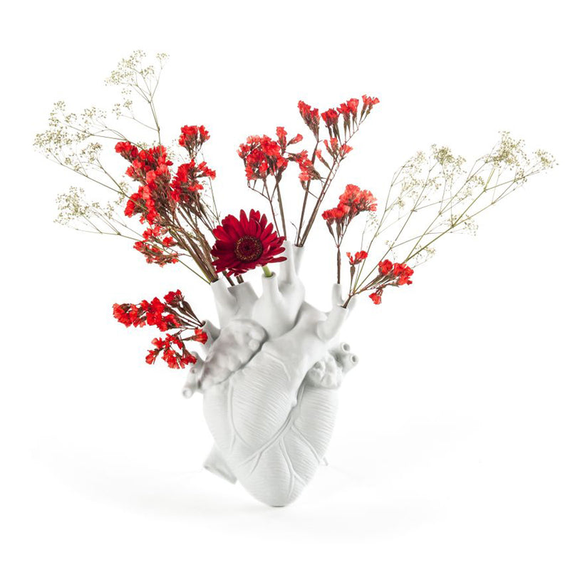 Love in Bloom Vase By Seletti Flower View
