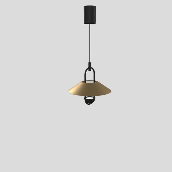 Luppiter Suspension By Masiero, Small, Finish: Brushed Pure Gold,  , | Casa Di Luce Lighting
 