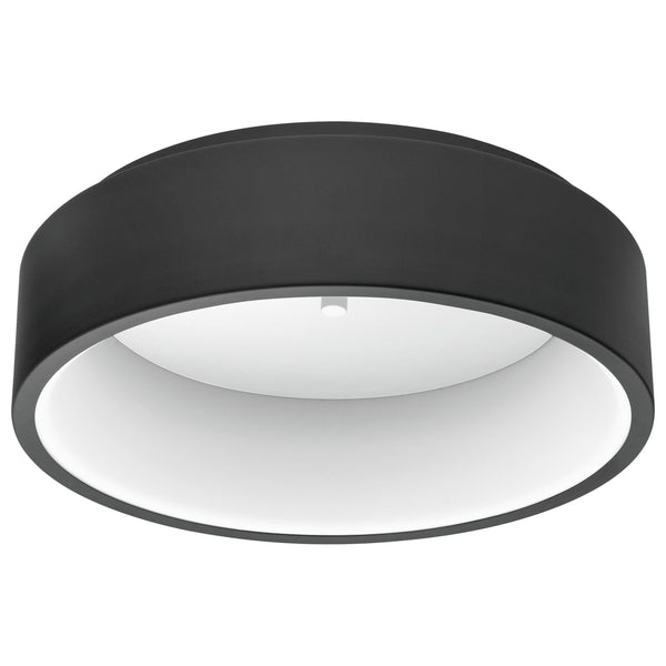 Marghera 1 Ceiling Light Small Black By Eglo