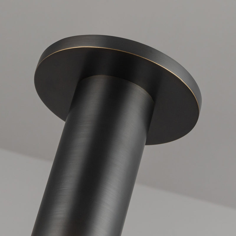 Mason Ceiling Light Urban Bronze By Kuzco Detailed View