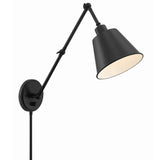 Mitchell Task Light Matte Black By Crystorama