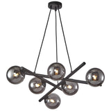 Modena Chandelier Small Black By Artcraft