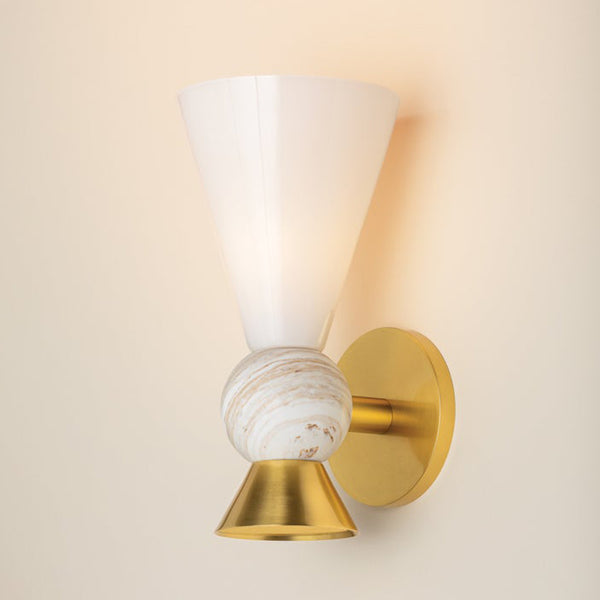 Mona Wall Sconce By Mitzi Side View