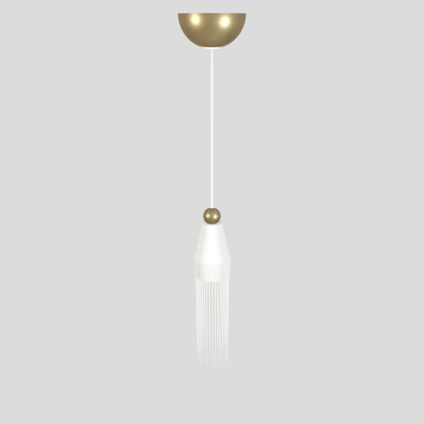 Nappe N3 Pendant Lamp By Masiero, Finish: Matt White,  , | Casa Di Luce Lighting