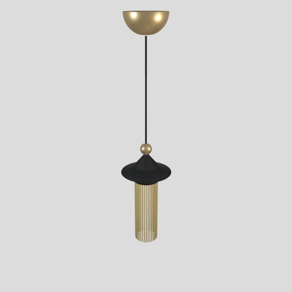 Nappe N6 Pendant Lamp By Masiero, Finish: Matt Black,  , | Casa Di Luce Lighting