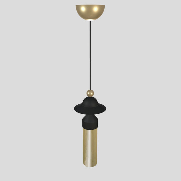 Nappe N8 Pendant Lamp By Masiero, Finish: Matt Black,  , | Casa Di Luce Lighting