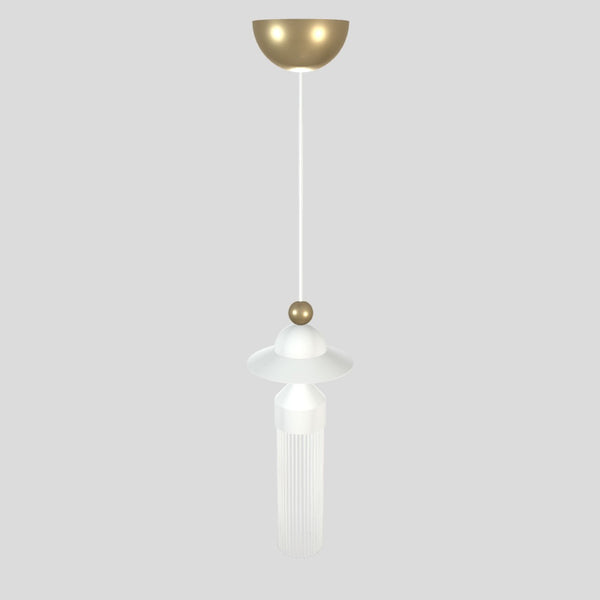 Nappe N8 Pendant Lamp By Masiero, Finish: Matt White,  , | Casa Di Luce Lighting