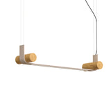 Nastro Linear Pendant By Tooy, Size: Medium, Finish: Eggshell, Color: Asg