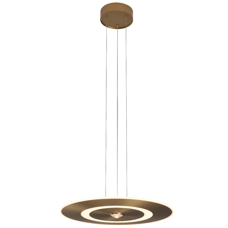 Nebula Pendant Light Antique Brass By PageOne 