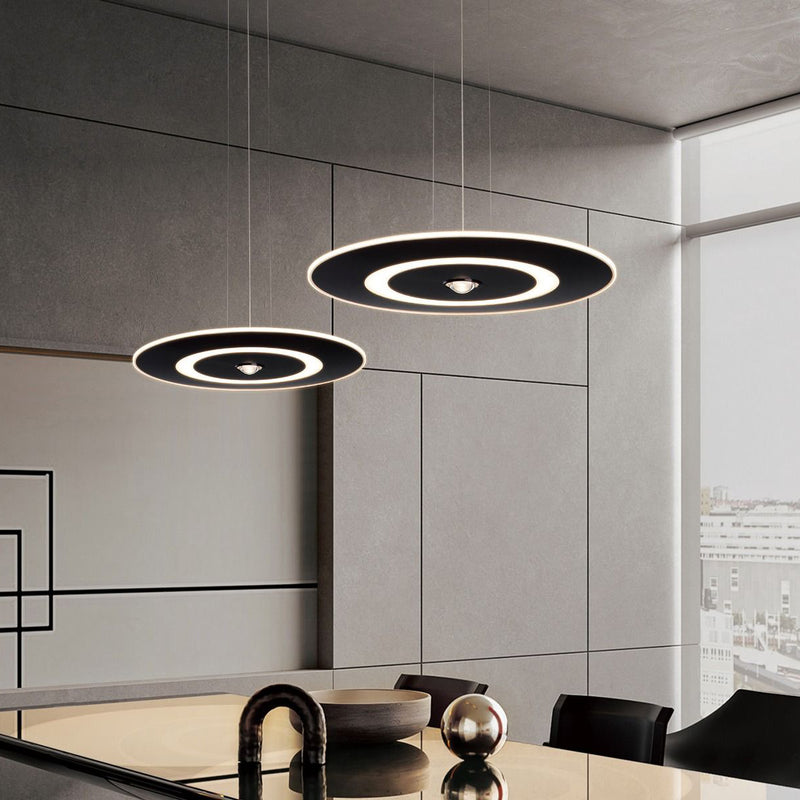 Nebula Pendant Light Black By PageOne Lifestyle View