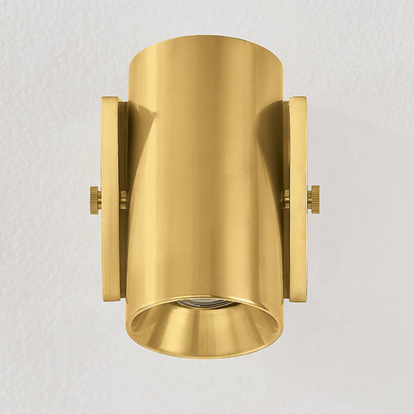 Nowra Wall Sconce Aged Brass Hudson Valley Downsite View