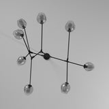 Organic Chandelier Black Medium By Artcraft Lifestyle View