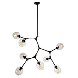 Organic Chandelier Black Medium By Artcraft