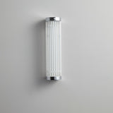 Pillar Offset Wall Sconce Chrome By Original BTC