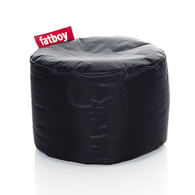 Point Pouf Ottoman Black By Fatboy