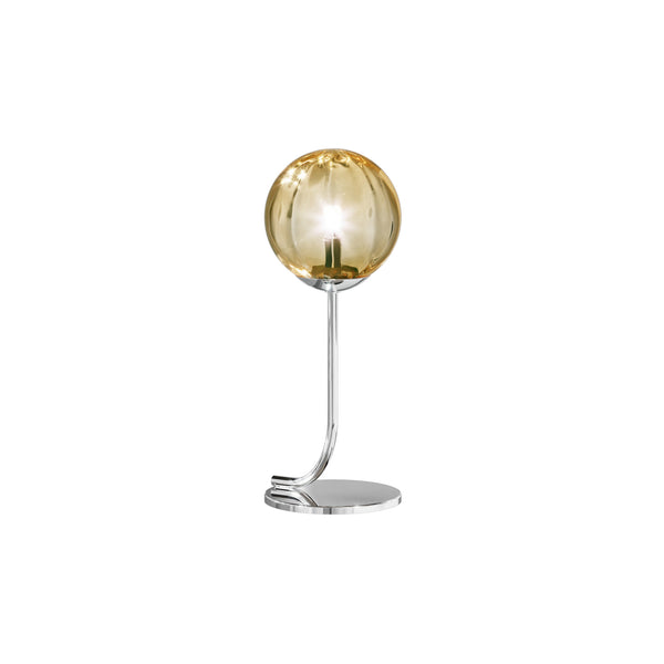 Puppet Table Lamp by Vistosi, Finis: Chrome, Color: Amber, ,| Casa Di Luce Lighting