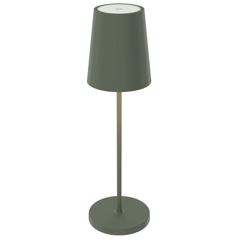 RTL 3C Outdoor Rechargeable Table Lamp Sage Green By DALS