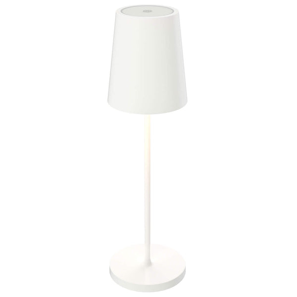 RTL 3C Outdoor Rechargeable Table Lamp White By DALS