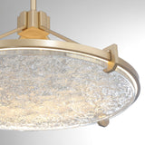 Raffinato Chandelier Brushed Gold Medium By Lib And Co Detailed View