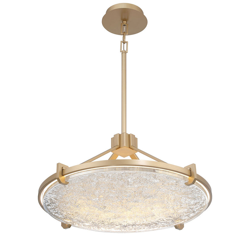 Raffinato Chandelier Brushed Gold Medium By Lib And Co