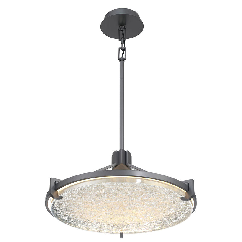 Raffinato Chandelier Brushed Gunmetal Small By Lib And Co