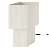 Romb Table Lamp Cotton Medium By Pholc Side View