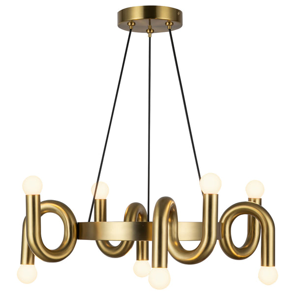 Sadie Chandelier Brushed Gold By Alora