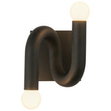 Sadie Wall Light Matte Black By Alora