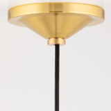 Sang Pendant Light Aged Brass By Mitzi - Canopy View