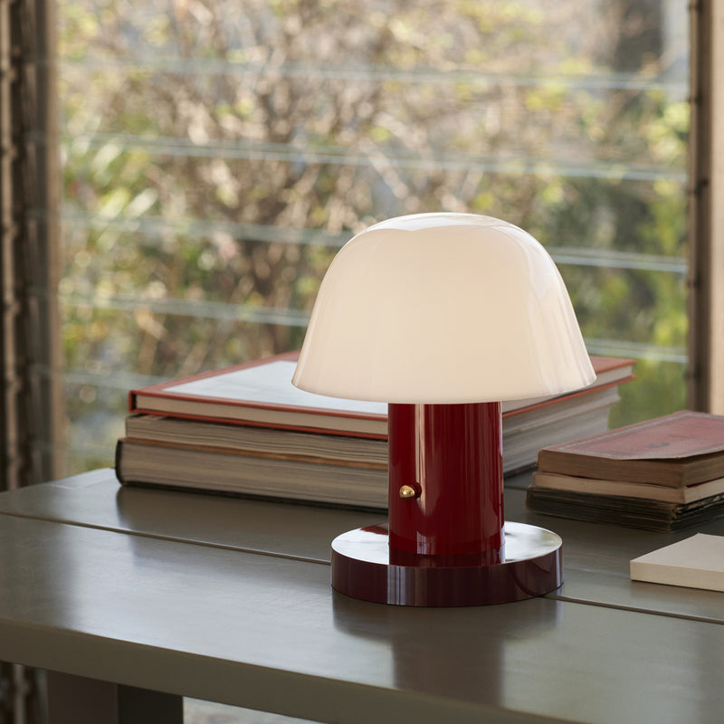 Setago Portable Table Lamp Marron Grape By And Tradition  Lifestyle View