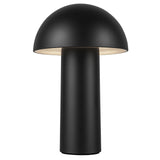 Setas Portable Table Lamp Black By Kuzco