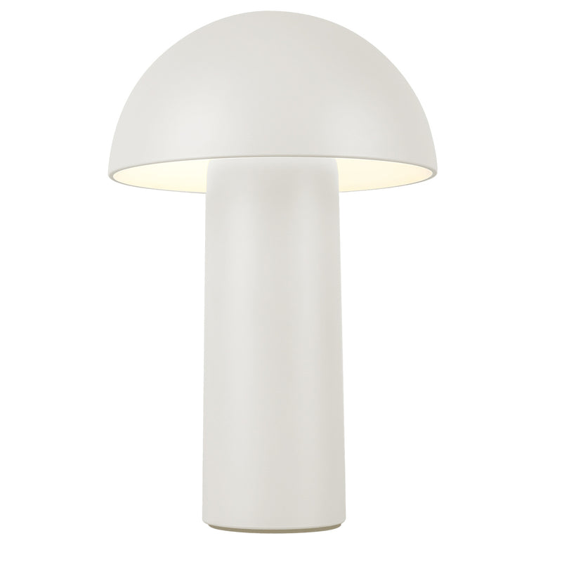 Setas Portable Table Lamp Cream By Kuzco