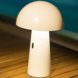 Shitake Portable Table Lamp White By New Garden Top View