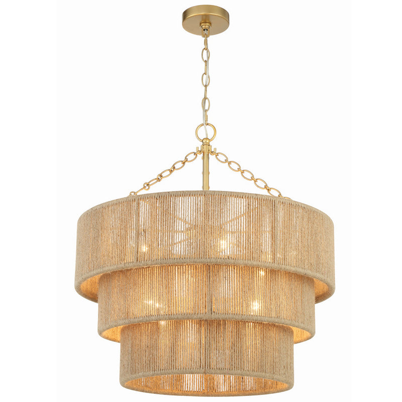 Shyla Chandelier Small By Crystorama With Light