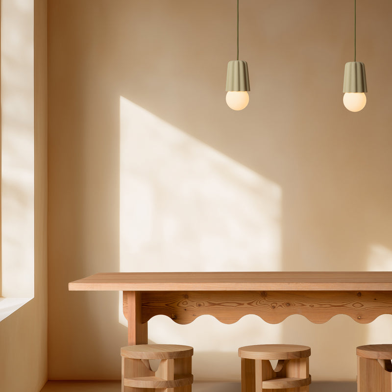 Stucco No 1 Pendant By Schneid Studio - Lifestyle View4