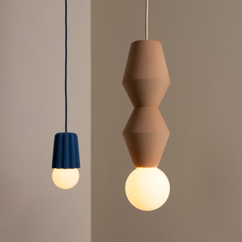 Stucco No 2 Pendant By Schneid Studio - Lifestyle View1