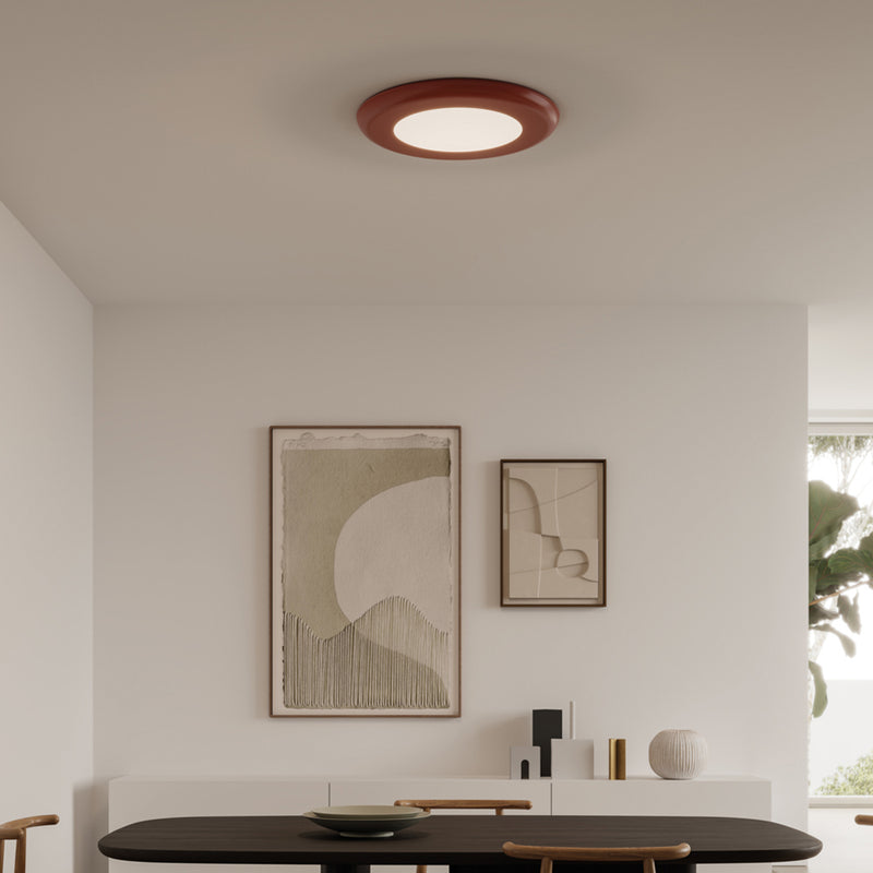 Sunday Ceiling Light Earth Red By Axolight