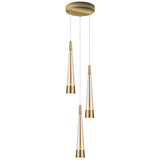 Sunnyvale Chandelier Brushed Brass By Artcraft