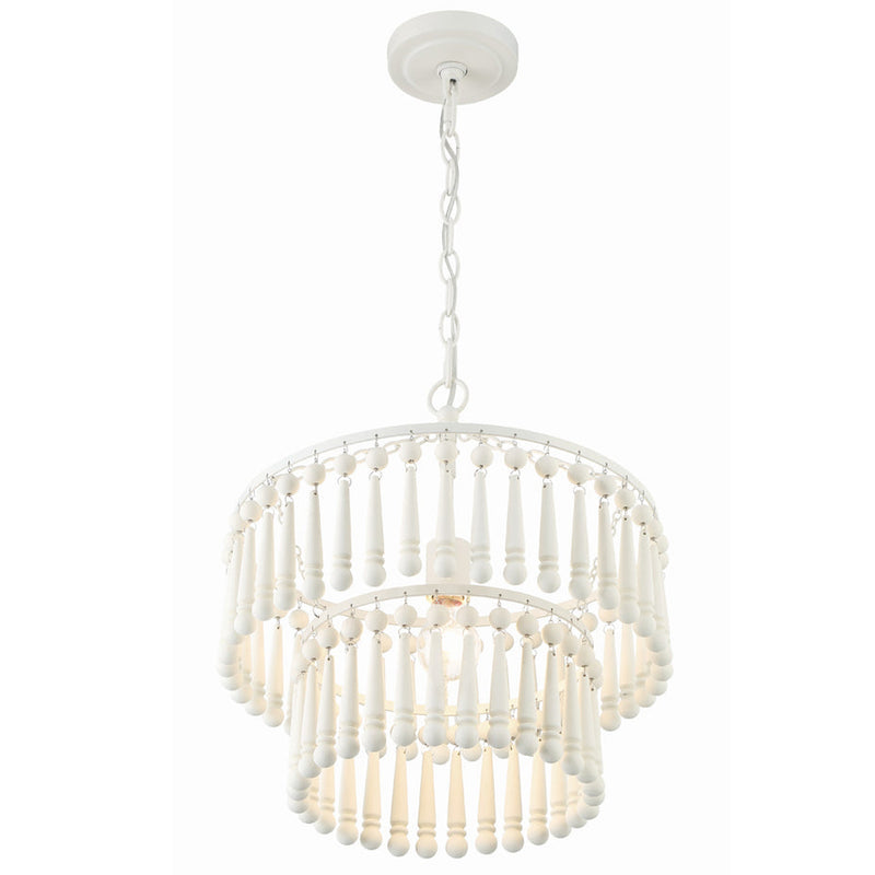 Tiana Chandelier 2 Tier By Crystorama Down View1