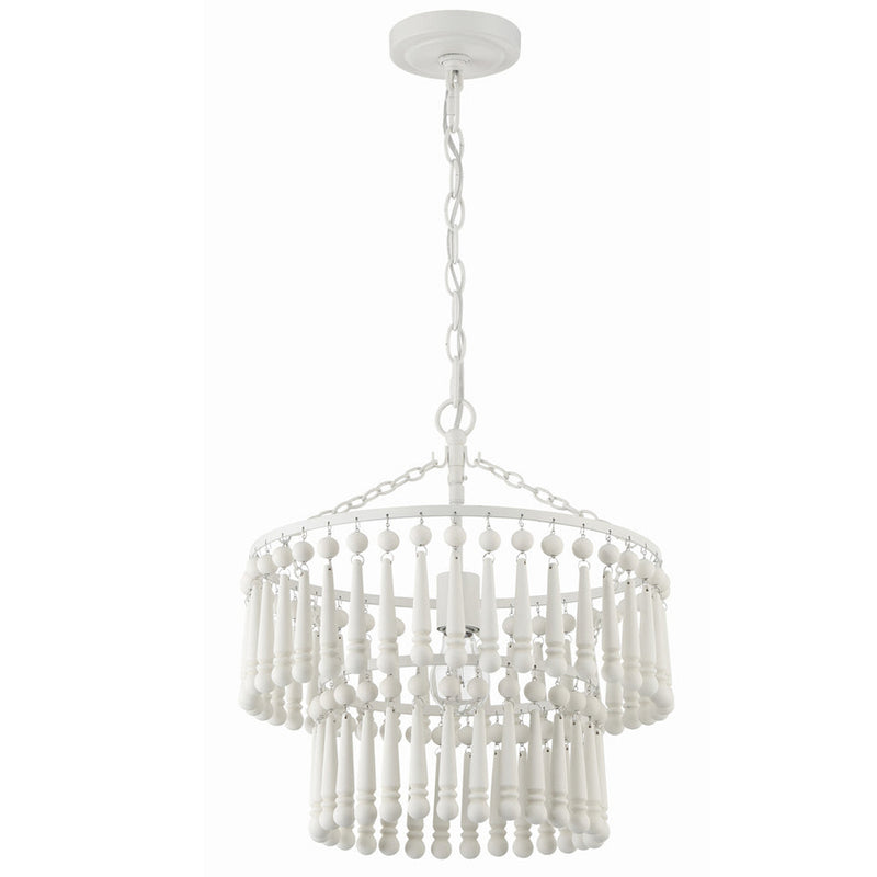 Tiana Chandelier 2 Tier By Crystorama Down View