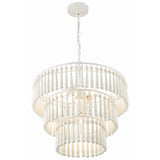 Tiana Chandelier 3 Tier By Crystorama With Light