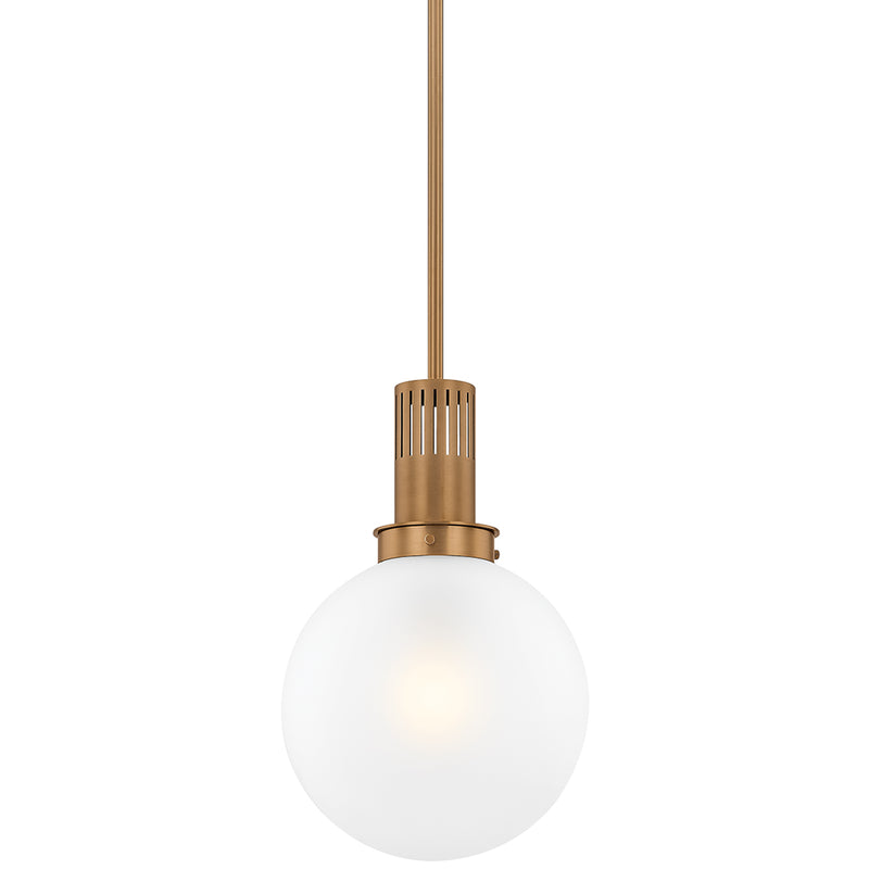 Tobias Pendant Small Patina Brass By Troy Lighting