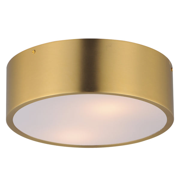 Tommy Surface Mount Small Satin Brass By Maxim Lighitng