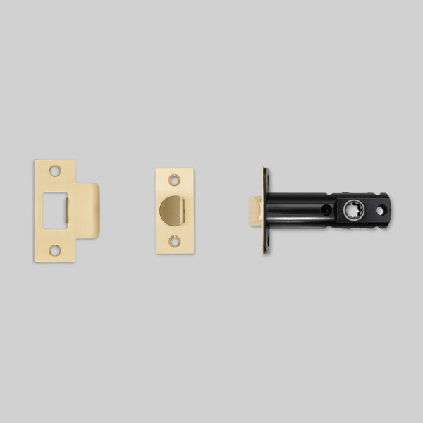 Tubular Latch for Door Handle 2 3 8 Brass By Buster And Punch