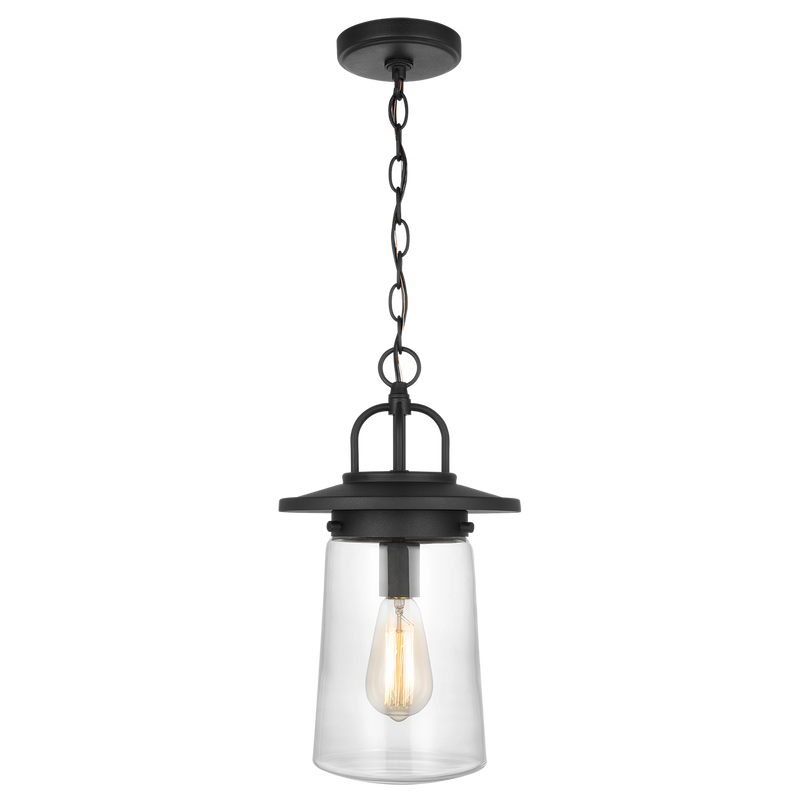 Tybee Outdoor Pendant Black By Generation Lighitng