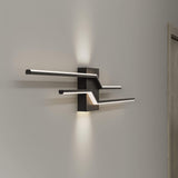 VDL CC 40 Lightning Wall Sconce Black By DALS Lifestyle View1