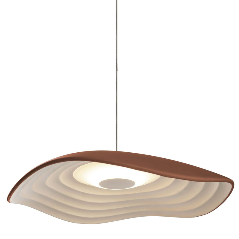 Valentina Pendant Terracotta White White By Bover